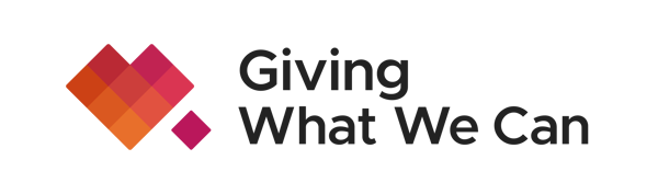 Giving What We Can Logo with heart logomark